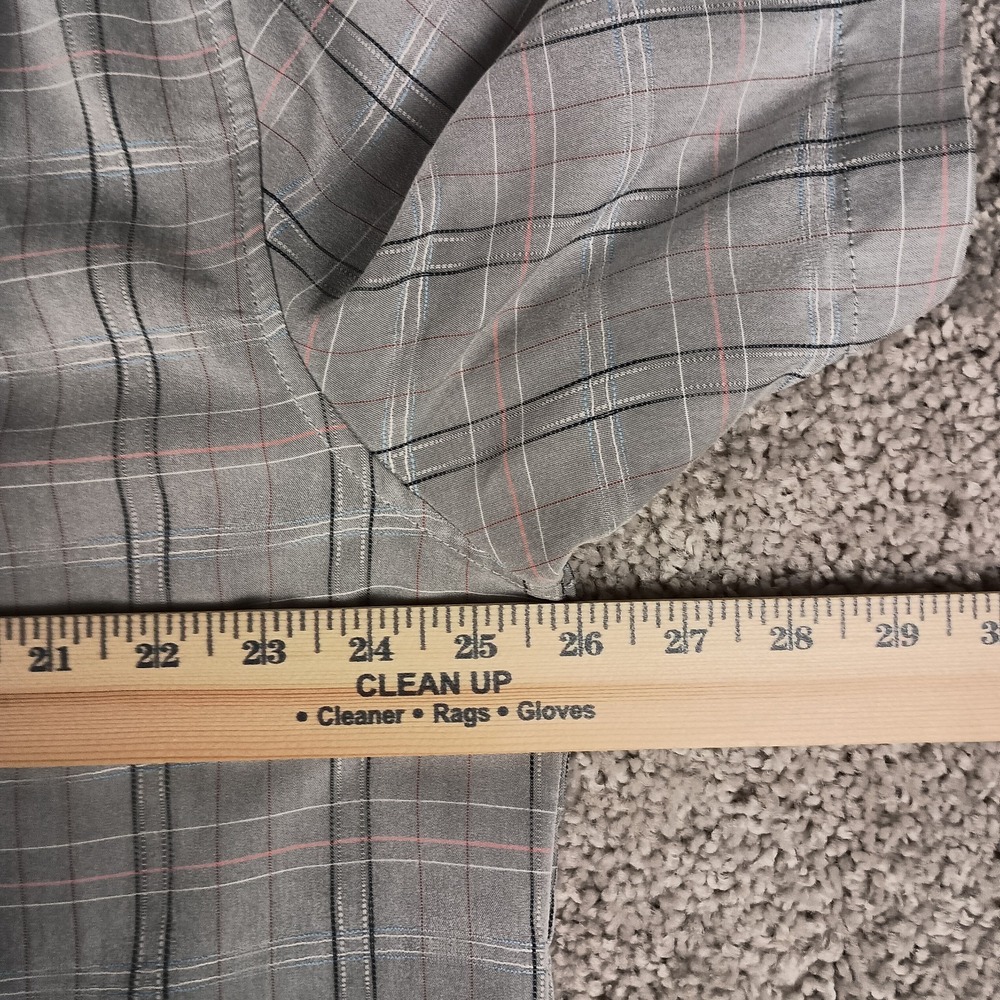 Tommy Bahama XL Island Zone Colorful Plaid Mens Short Sleeve Shirt - Picture 8 of 12